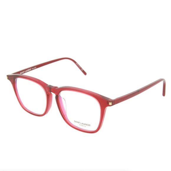 Saint Laurent Red Transparent Blue Light Glasses! - Picture 1 of 4